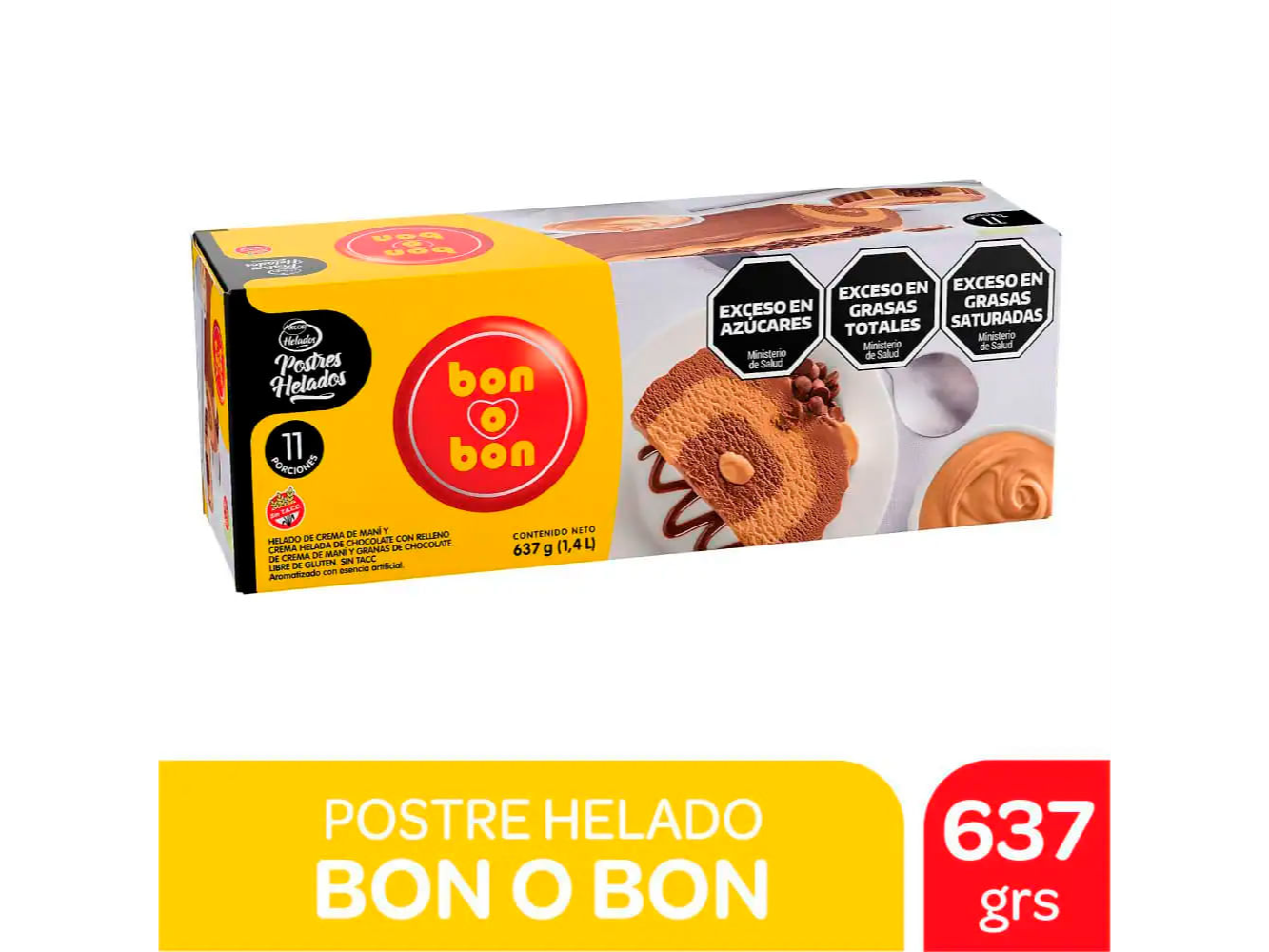 POSTRE HELADO BON O BON 1400 CC