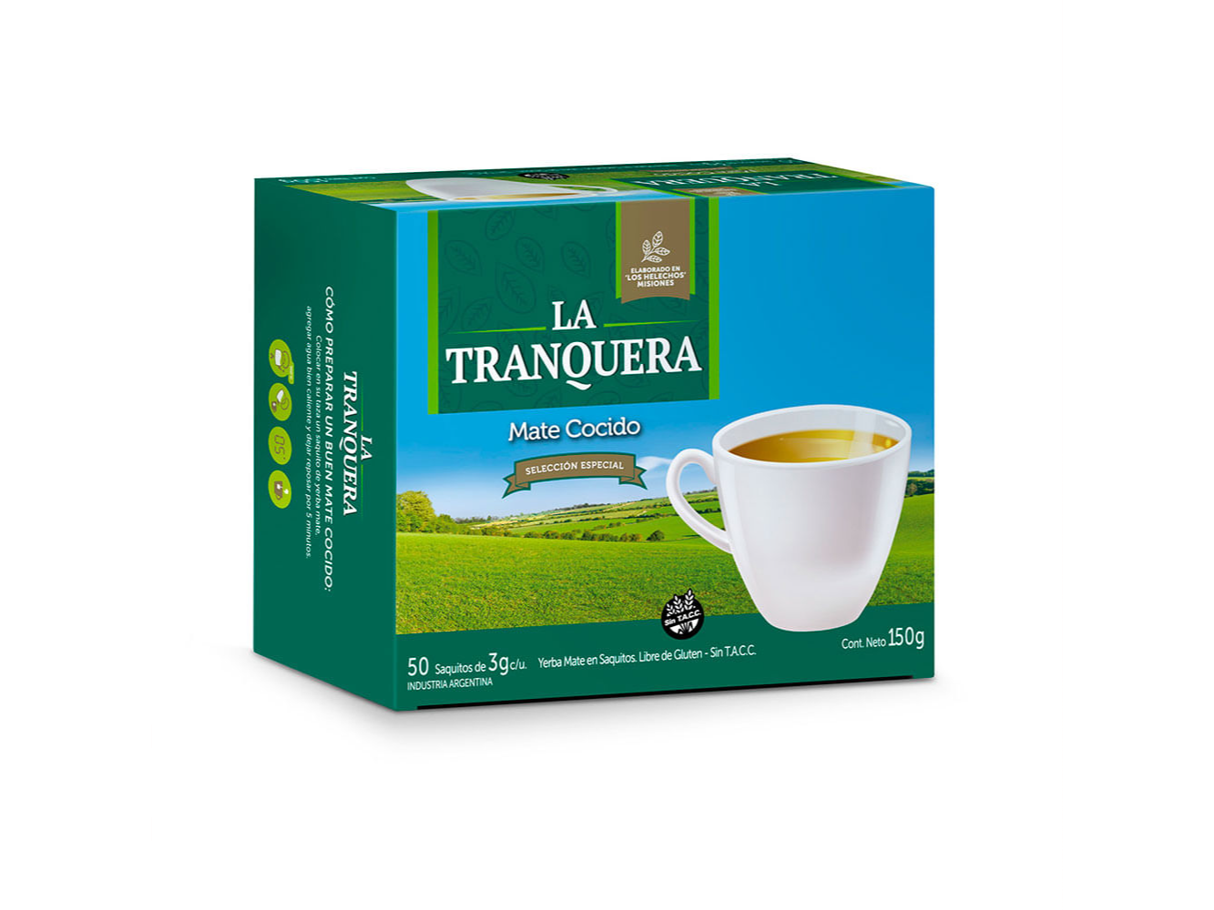 MATE COCIDO LA TRANQUERA 50 SAQ