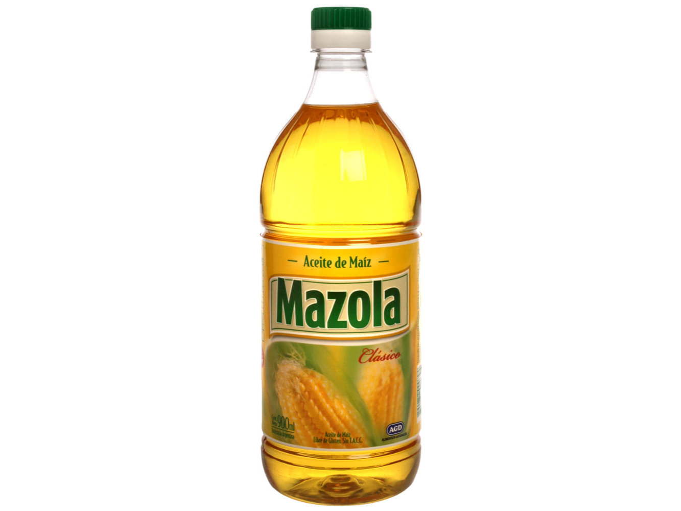 ACEITE MAZOLA MAIZ CLASICO BOT 900