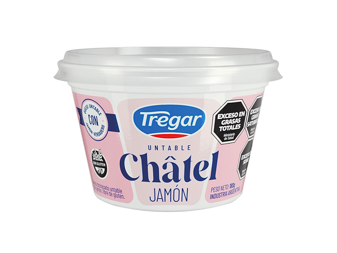 QUESO UNTABLE TREGAR JAMON 200G