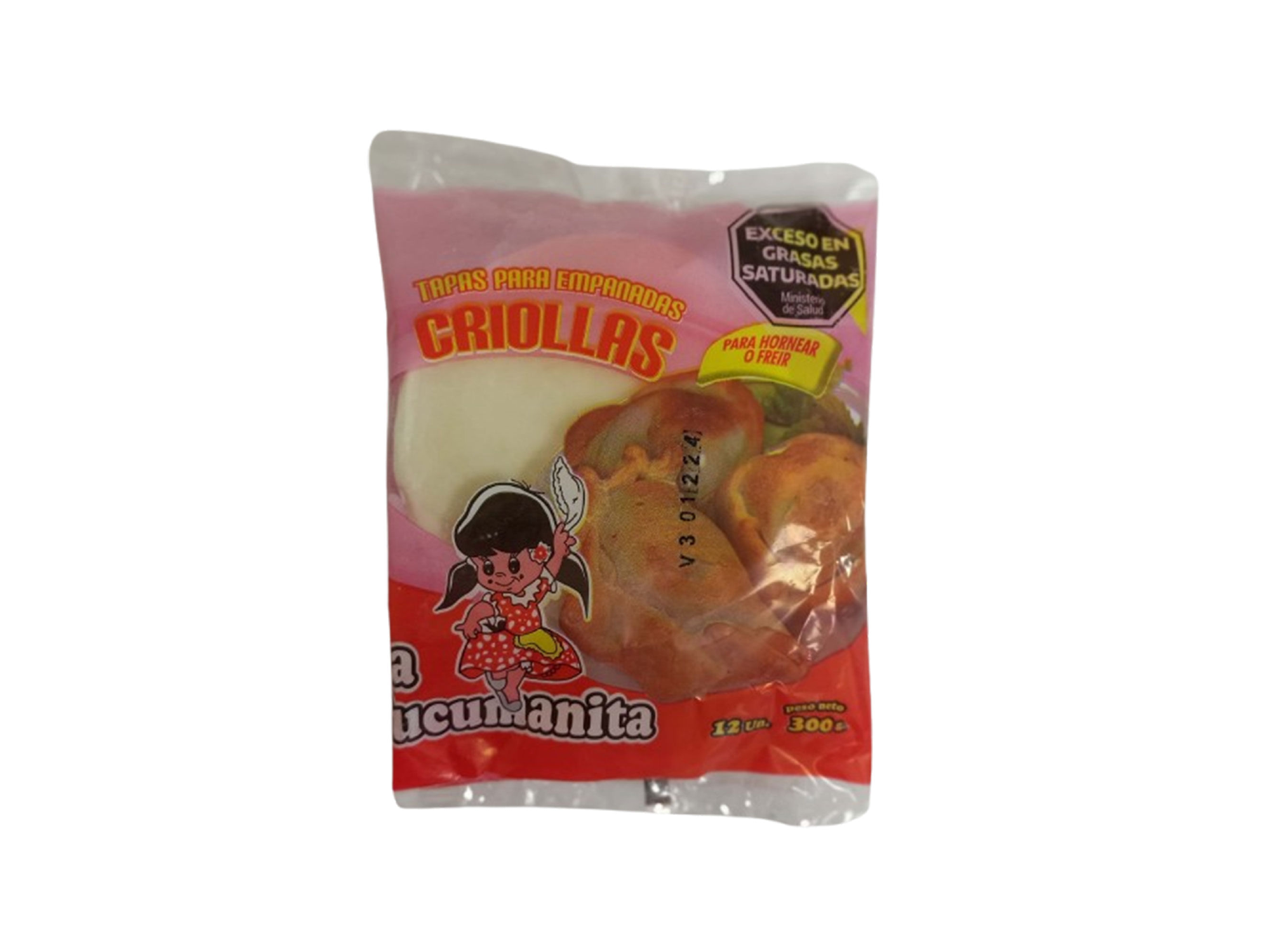 DISCOS EMPANADAS TUCUMANITA CRI/HOJ/ARAB X 12UNI