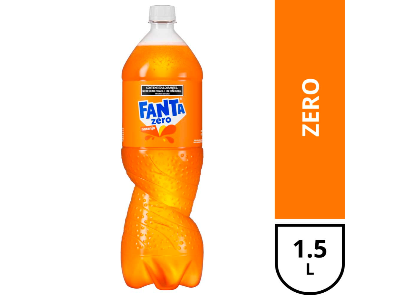 FANTA NARANJA ZERO DESCARABLE 1.5 L