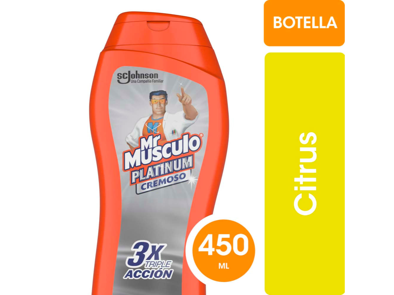 MR MUSCULO CREMA CITRUS X450ML