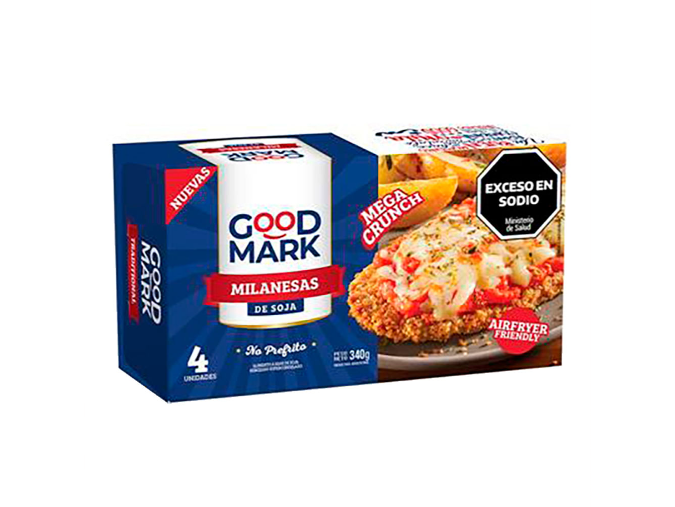 MILANESA DE SOJA GOOD MARK  X 340G