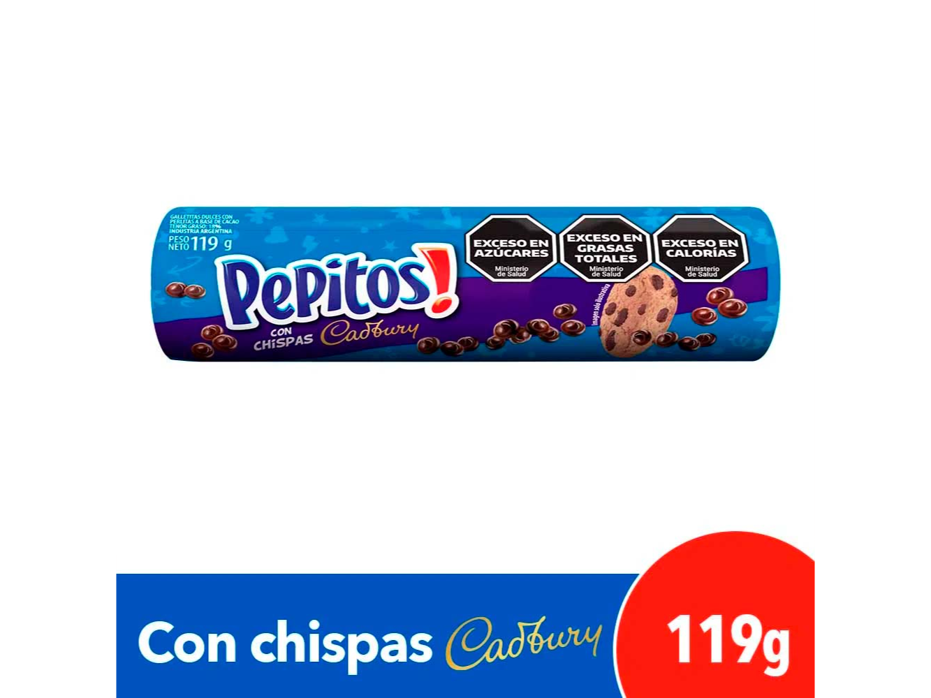 GALLETAS PEPITOS 119 GR
