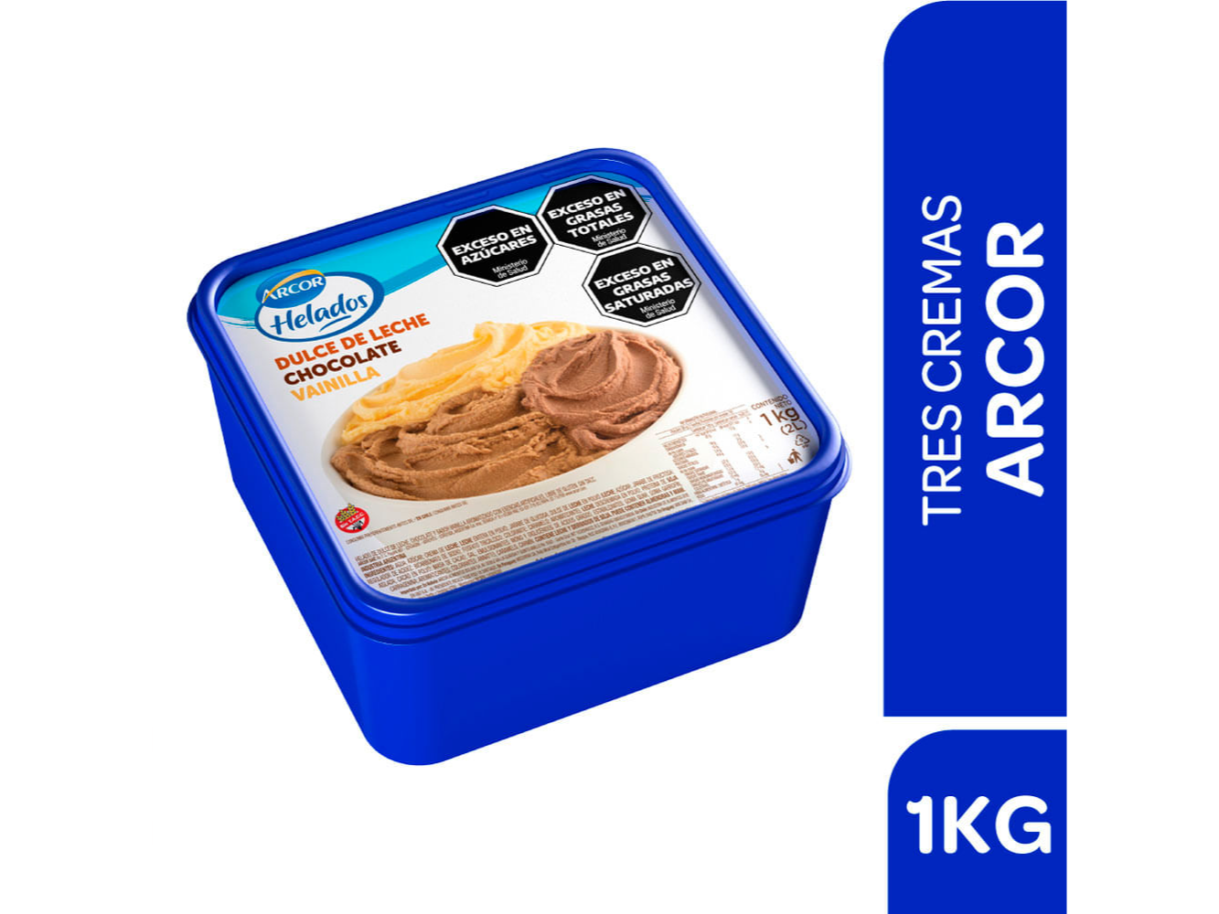 POSTRE TRES CREMAS CHOC/VAI/DDL 200