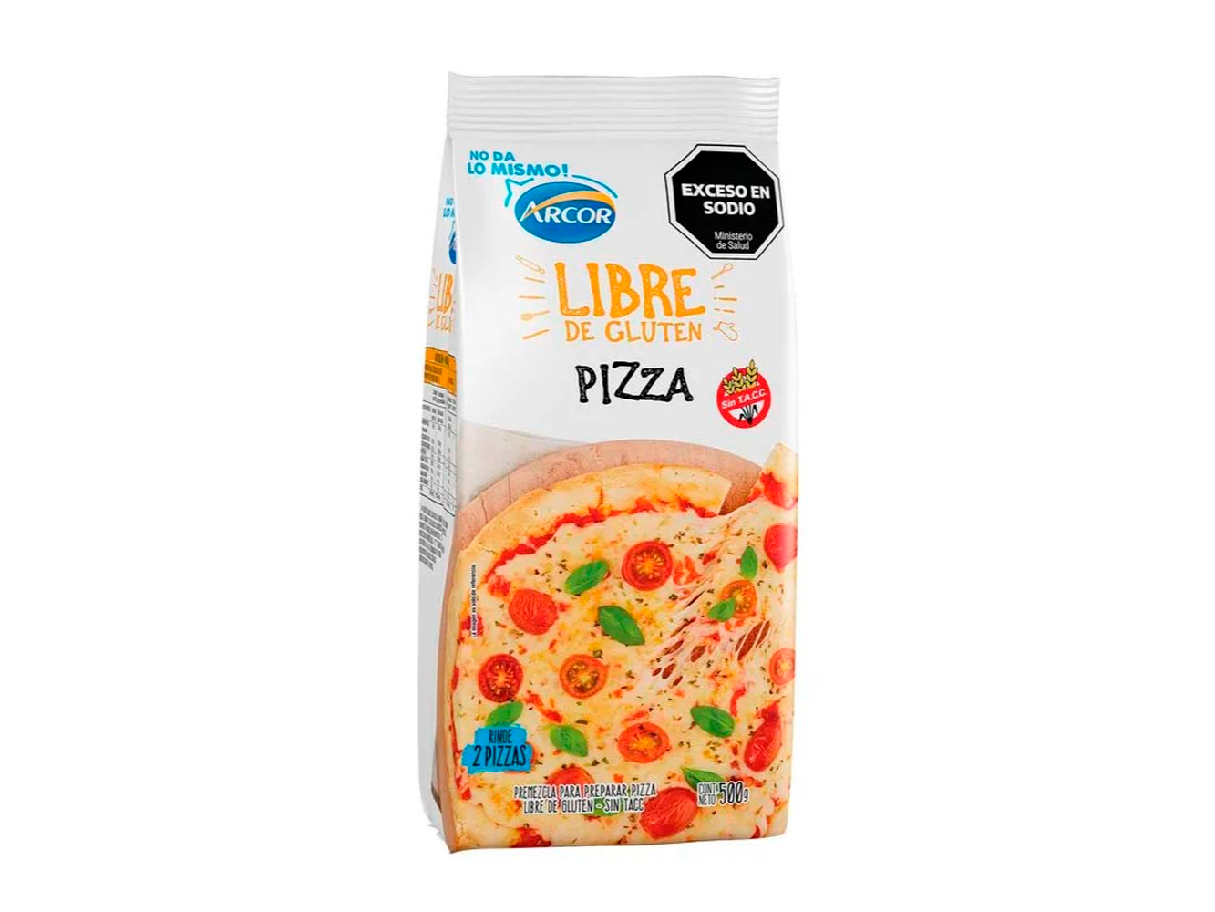 PREM ARCOR SIN TACC PIZZA 500 GR