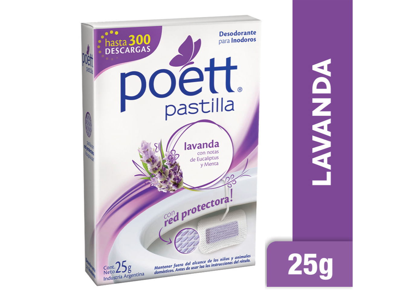 POETT PAST C/RED LAV/PRIM/BRIS X25G