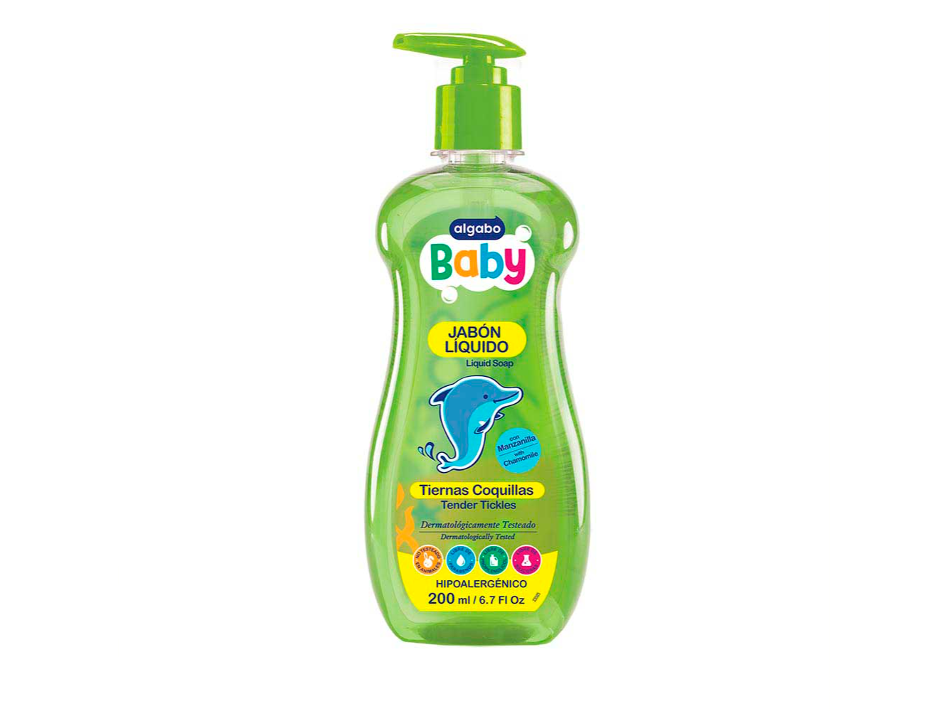JABON LIQUIDO ALGABO BABY X200ML