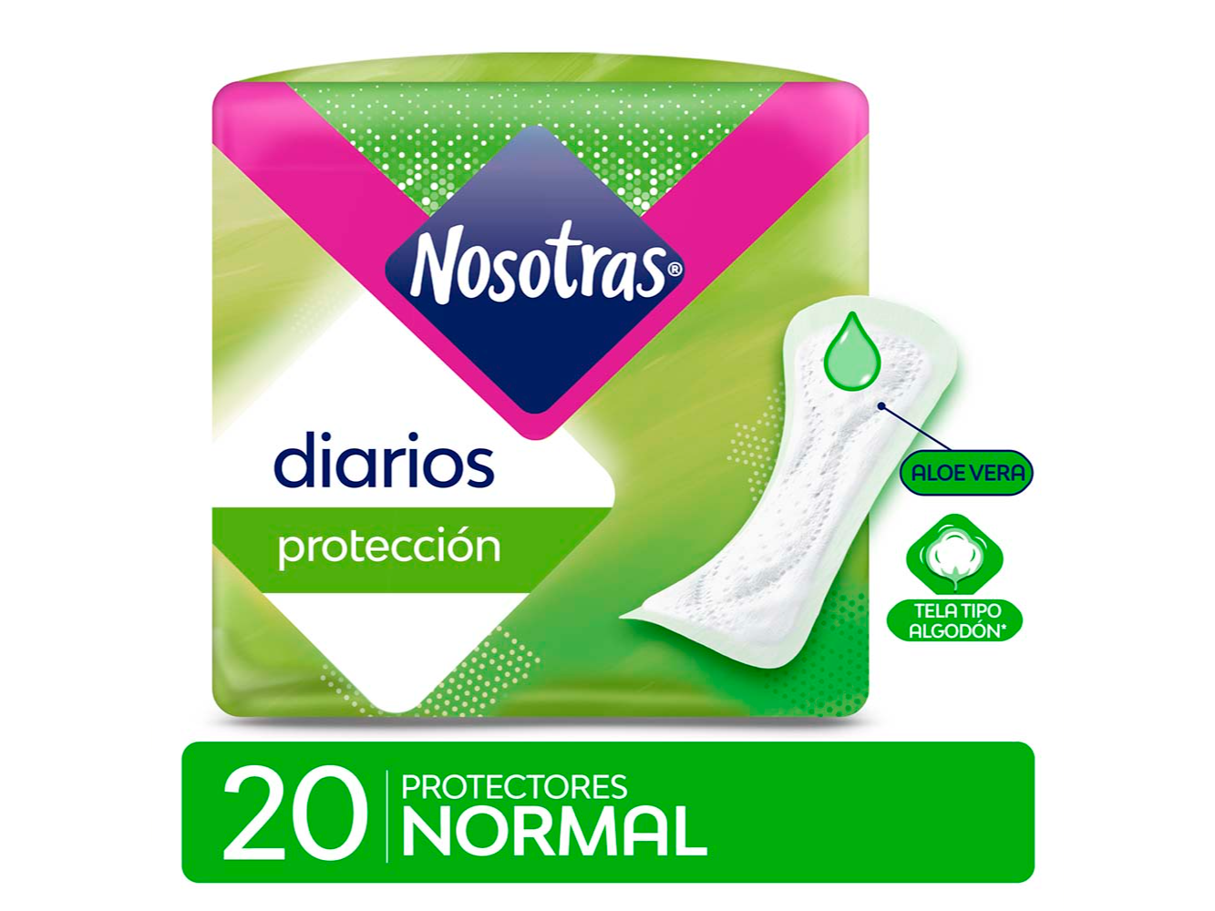 PROTECTOR NOSOTRAS NORMAL C/CALE 20