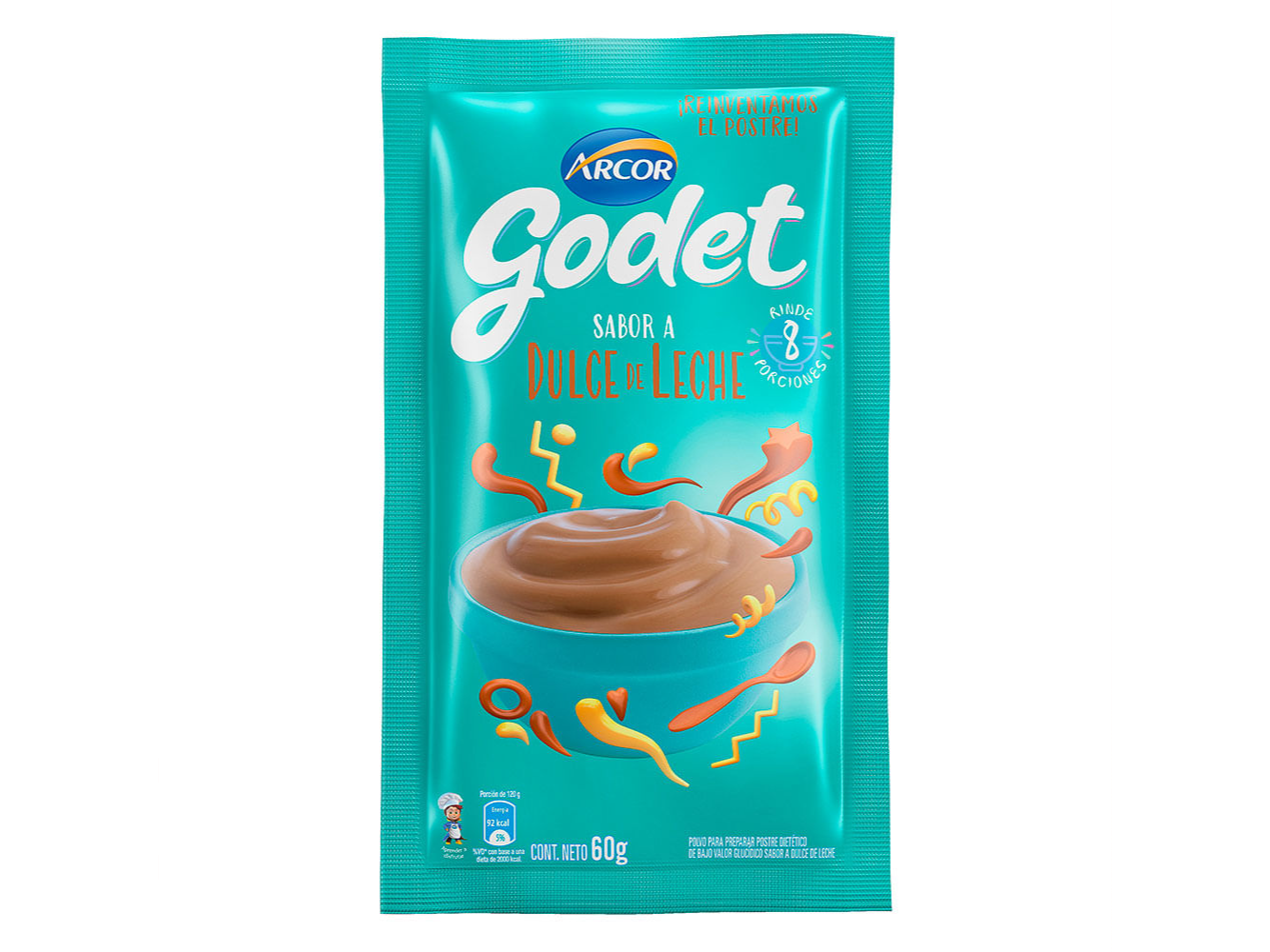 POSTRE GODET DULCE DE LECHE X60G