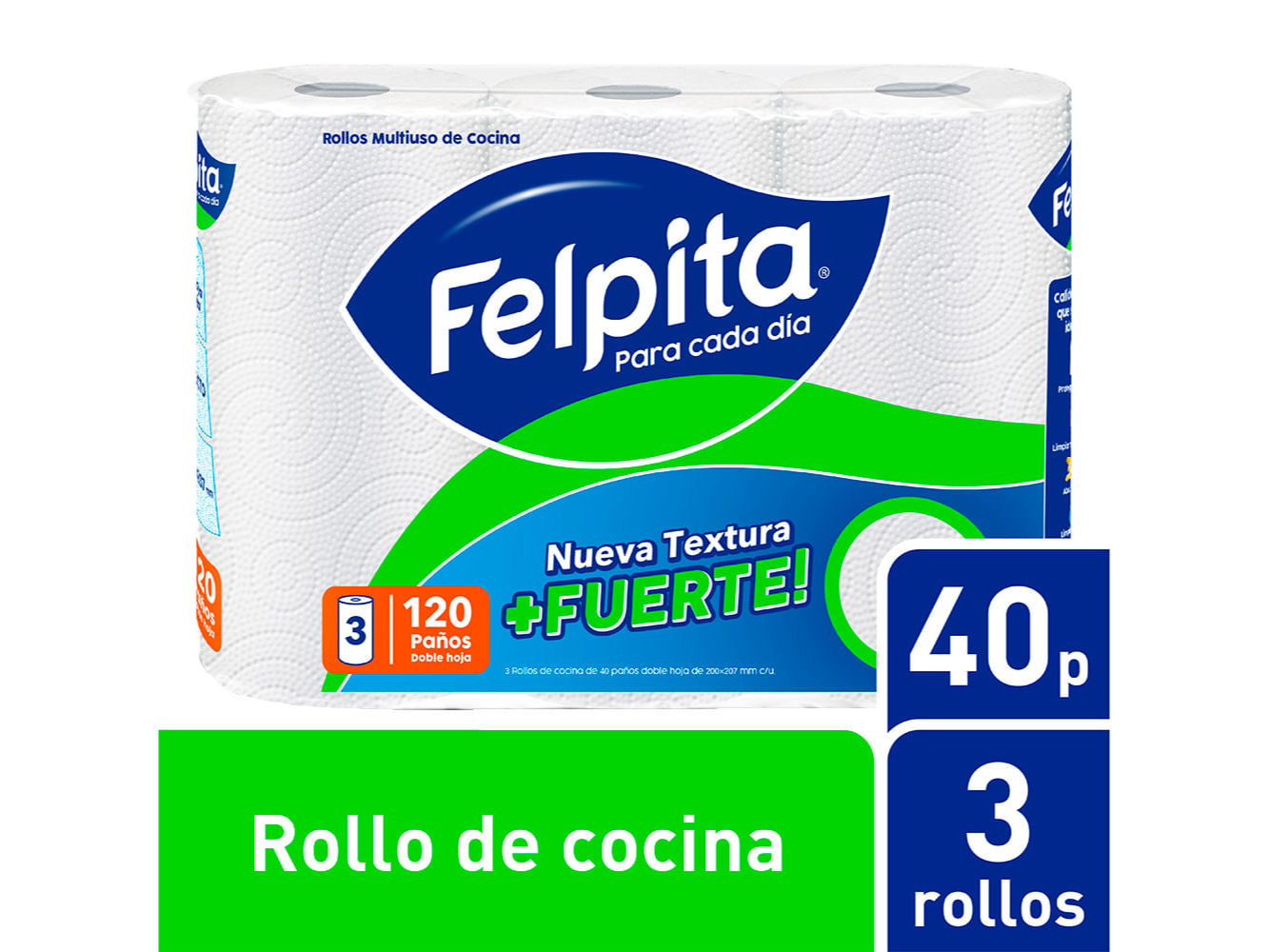 ROLLO COCINA FELPITA 3X40MT