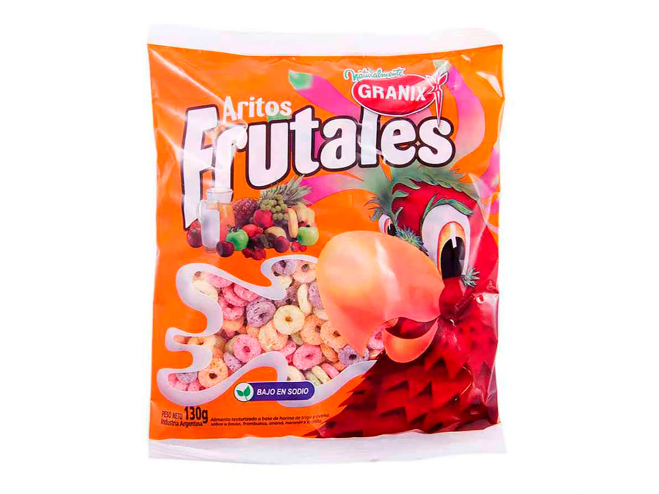 CEREAL GRANIX ARITOS FRUTALES 130G
