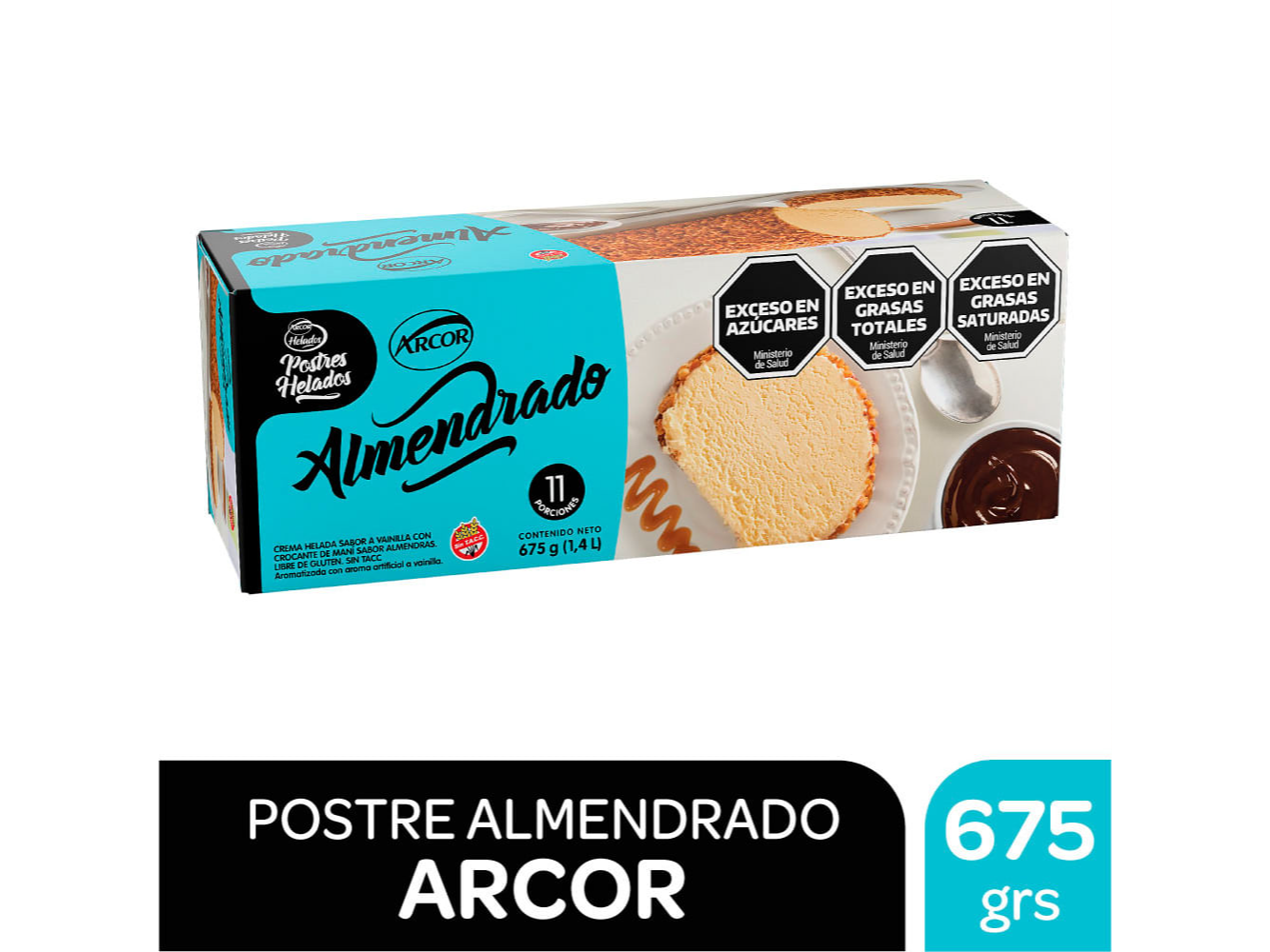 POSTRE HELADO ALMENDRADO 1400 CC