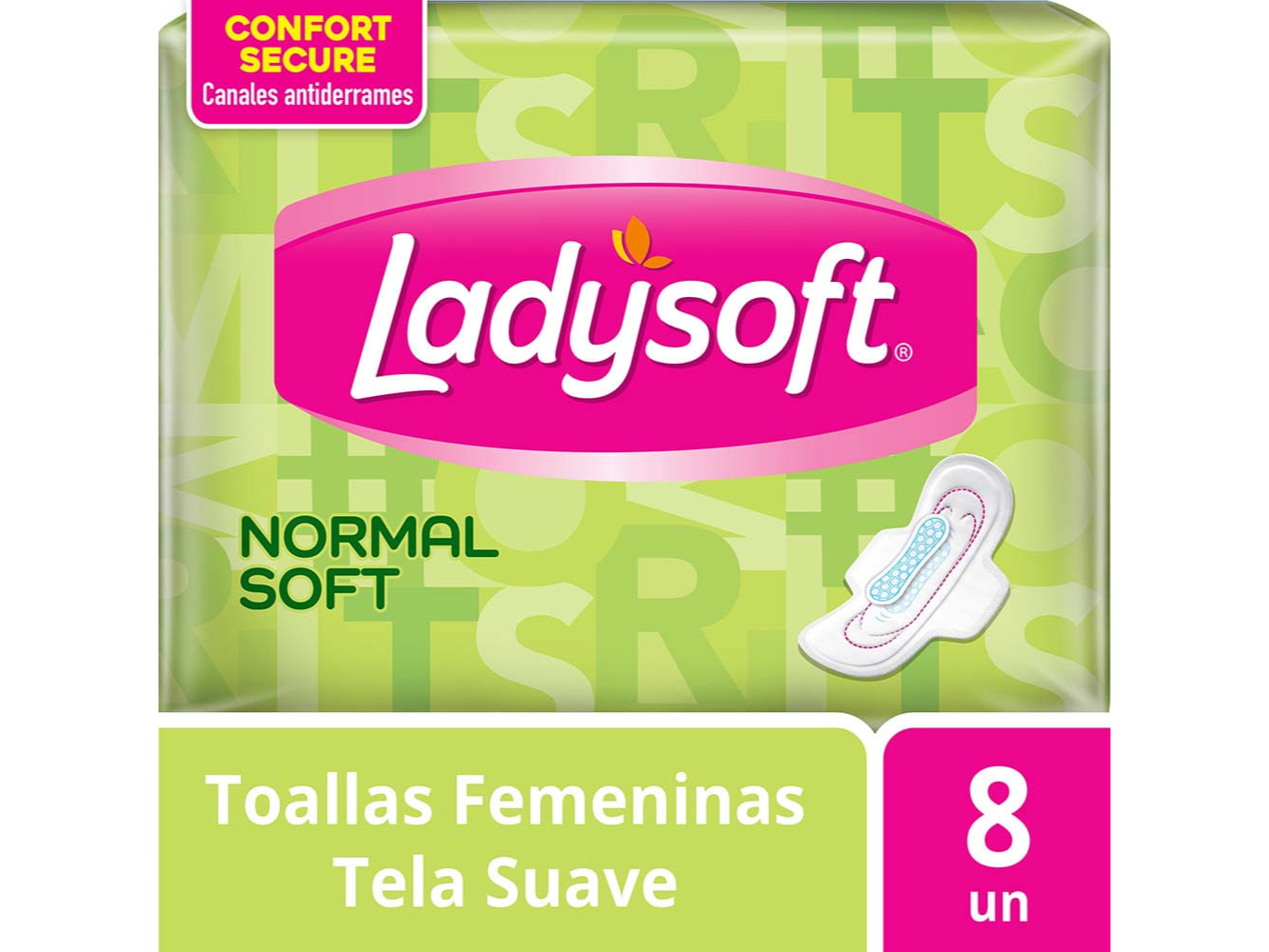 TOALLITAS LADYSOFT NORMAL X8UN