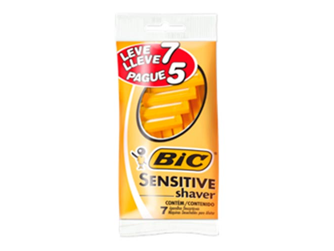 AFEITADORA BIC SENSITIVE POUCH X5