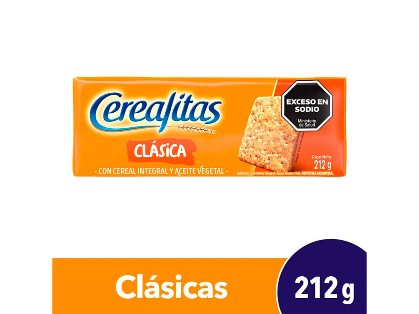 GALLETAS CEREALITAS CLASICAS 212 GR