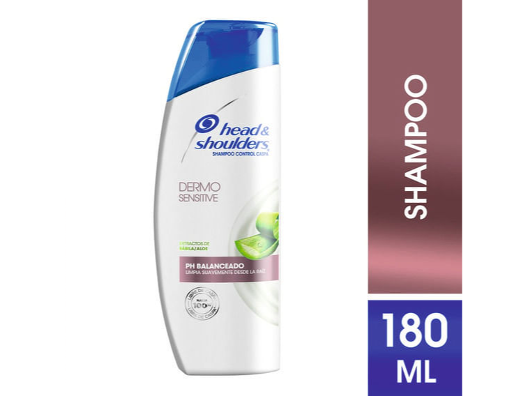 SHAMPOO HE&S SENSITIVE 180ML
