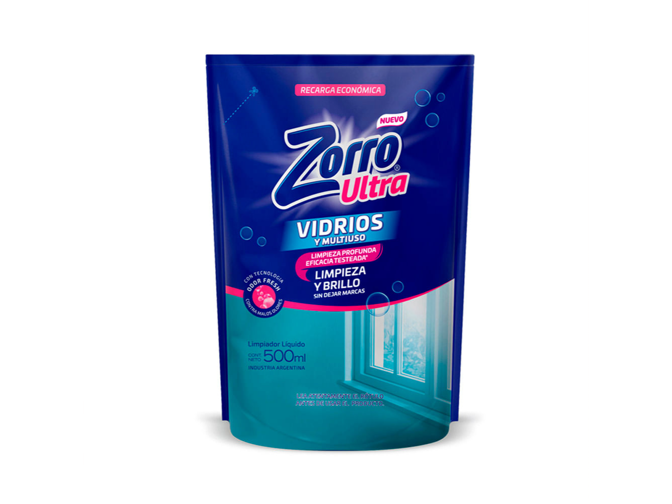 LIMPIAVIDRIOS ZORRO D/P X450ML