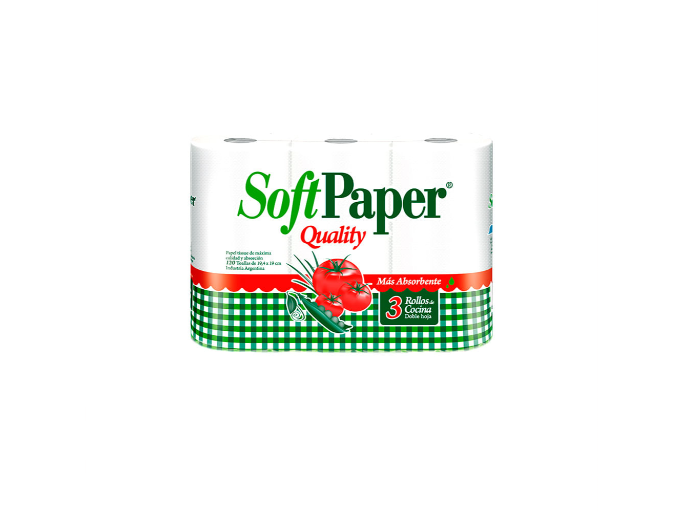 ROLLO COCINA SOFT PAPER 3X40P