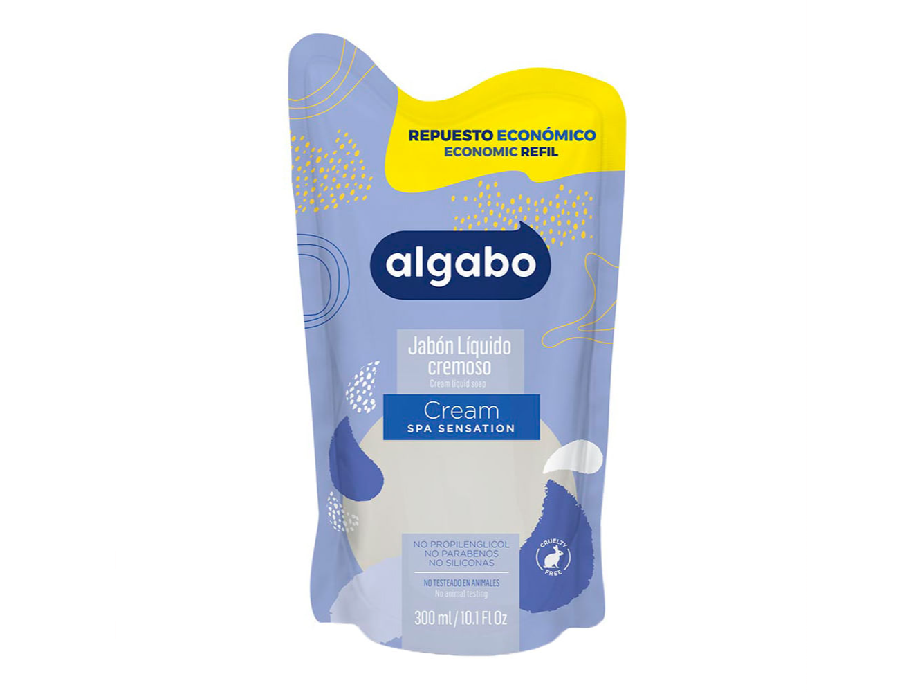 JABON LIQUIDO ALGABO CREMOS D/P 300