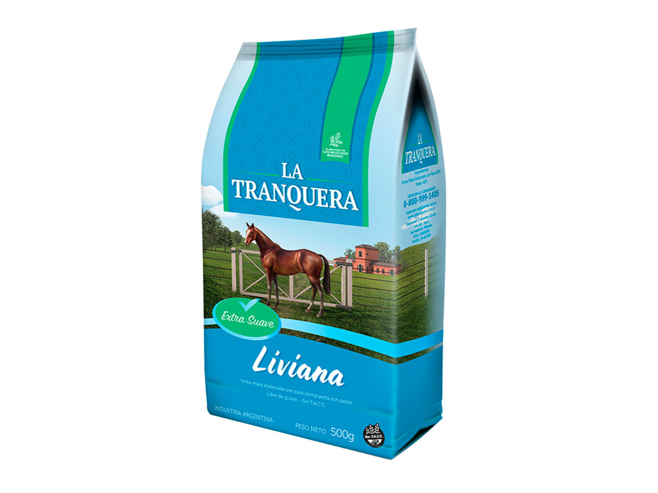 YERBA LA TRANQUERA LIVIANA X 500 GRS