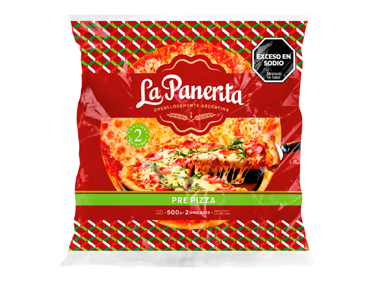 PREPIZZA LA PANERITA  X 2 UND