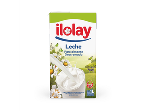 LECHE ILOLAY DESCREMADA LARGA VIDA 1L de Aledo Supermercados