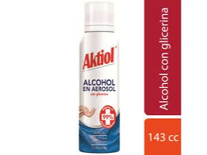 ALCOHOL EN AEROSOL AKTOL 143ML
