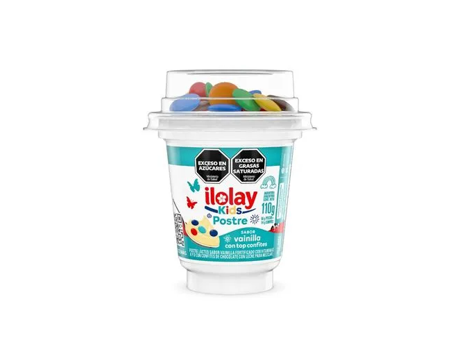 POSTREE VAAINILLA ILOLAY C/ CONFITES 110G