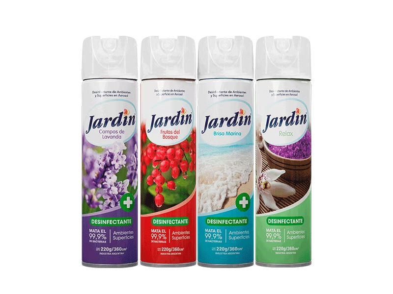 DESINFECTANTE AEROSOL JARDIN