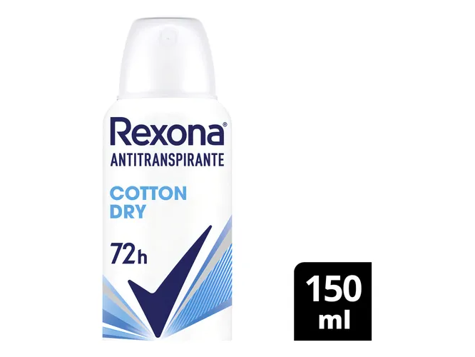 DESOD REXONA WOMEN COTTON 150ML