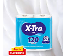 PAPEL HIGIENICO X-TRA 4X30M