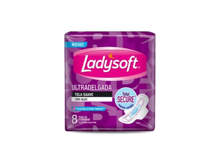 TOALLITAS LADYSOFT ULTRA DELGADA X 8