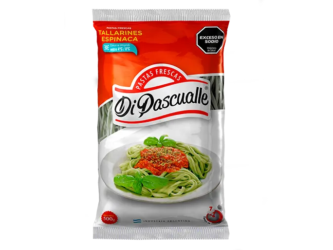 TALLARINES DI PASCUALLE ESPINACA 500G