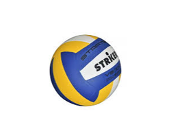 PELOTA VOLEY GOMA TRICOLOR STRIKER