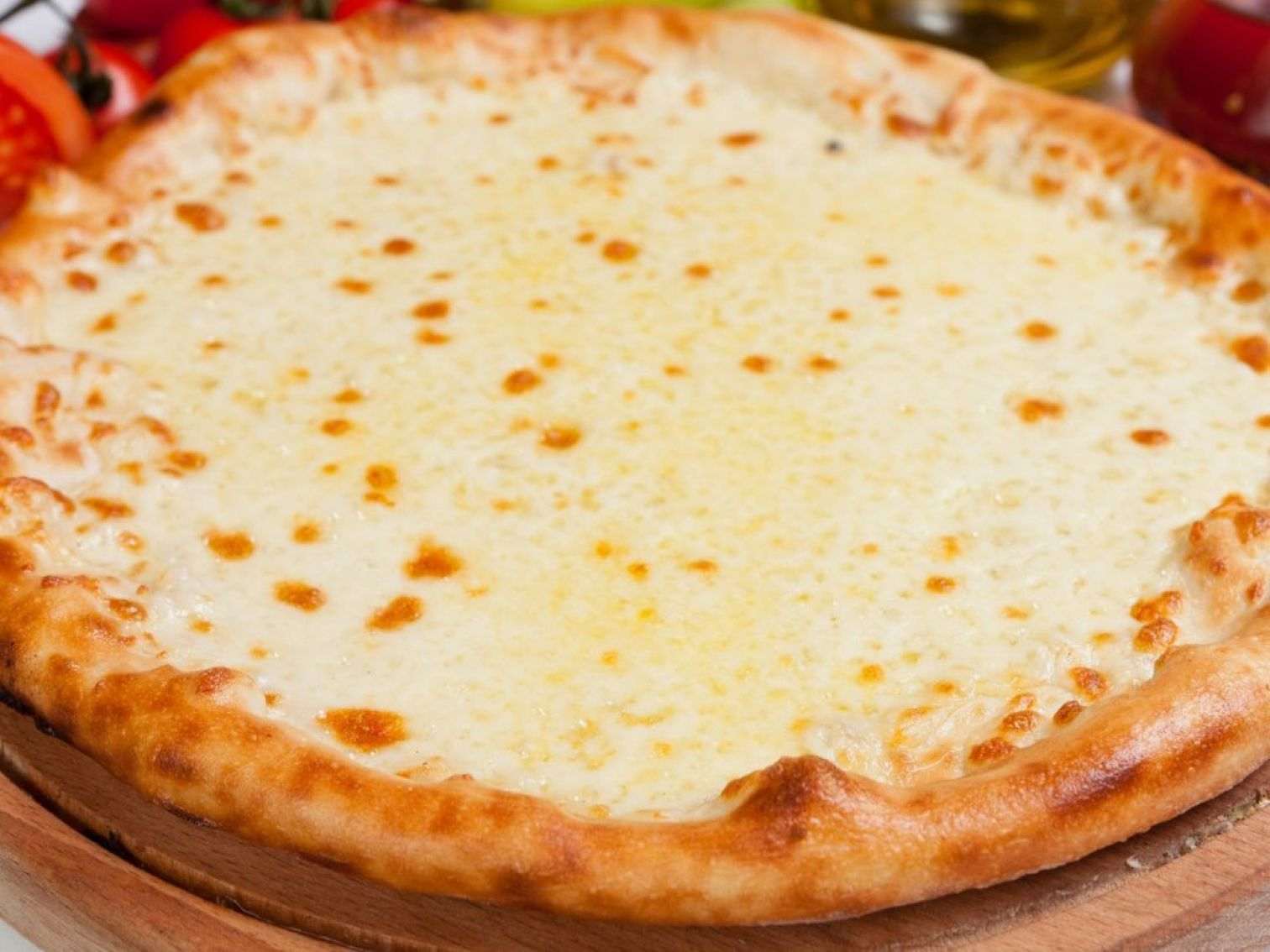 Pizza doble muzzarella