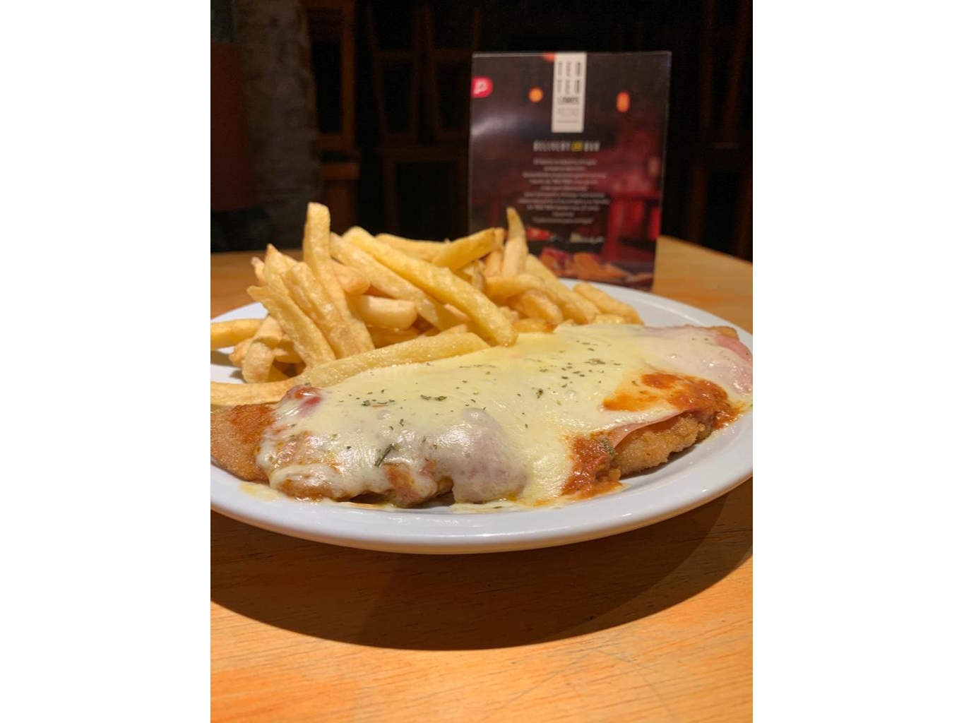 Milanesa Napolitana con Guarnicion