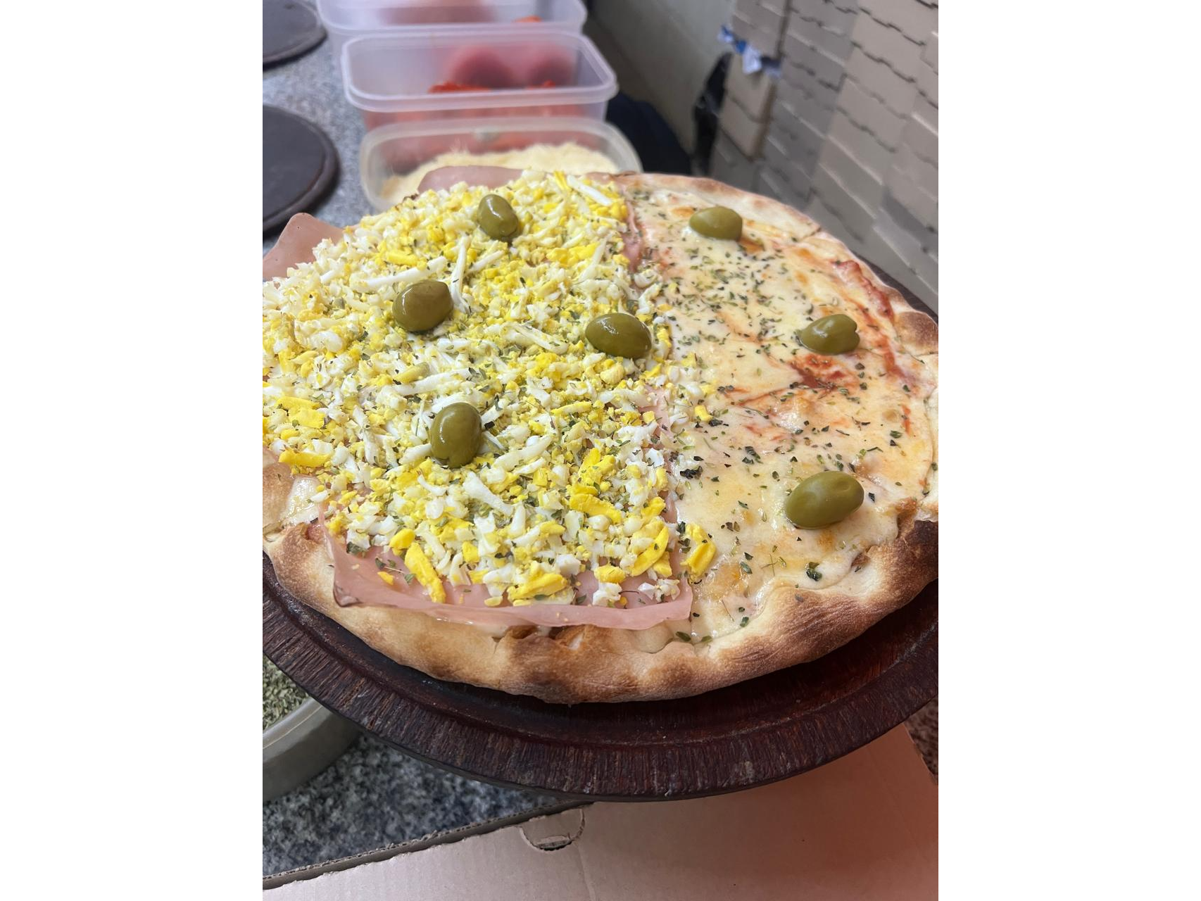 Jamon y huevo / Muzzarella