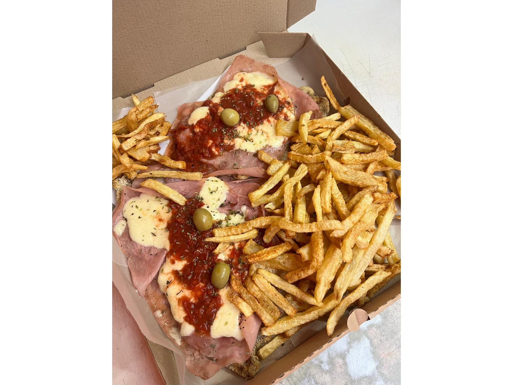 Milanesa Napolitana de San Jorge