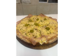 Provoleta con jamón