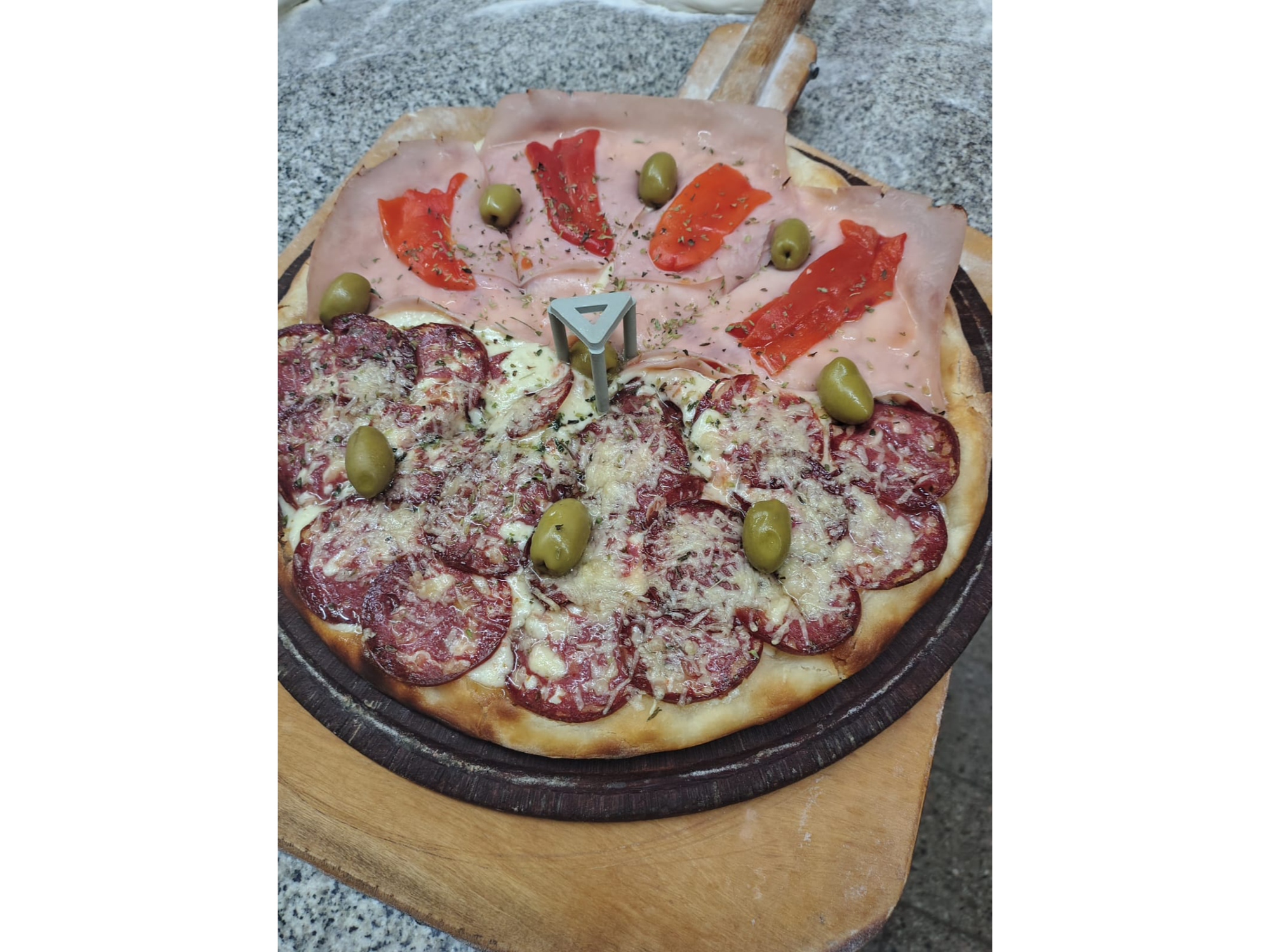 Calabresa / Jamón Y Morrón