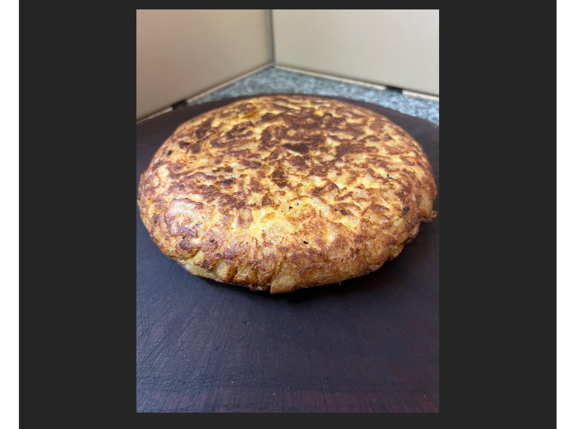 Tortilla Rellena De Jamón Y Queso