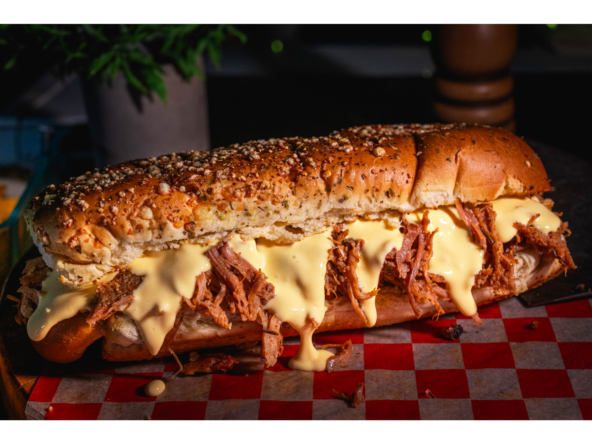 * Sándwich De Pulled Pork Philly Cheesesteak XL