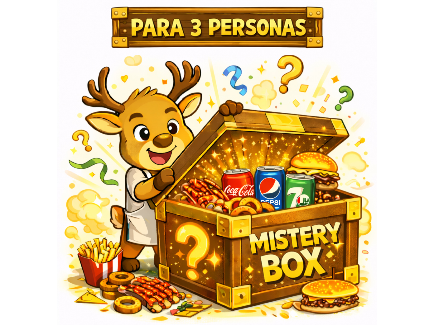 Mistery Box Para 3 Personas