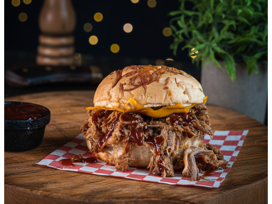 * Sándwich De Pulled Pork Medium