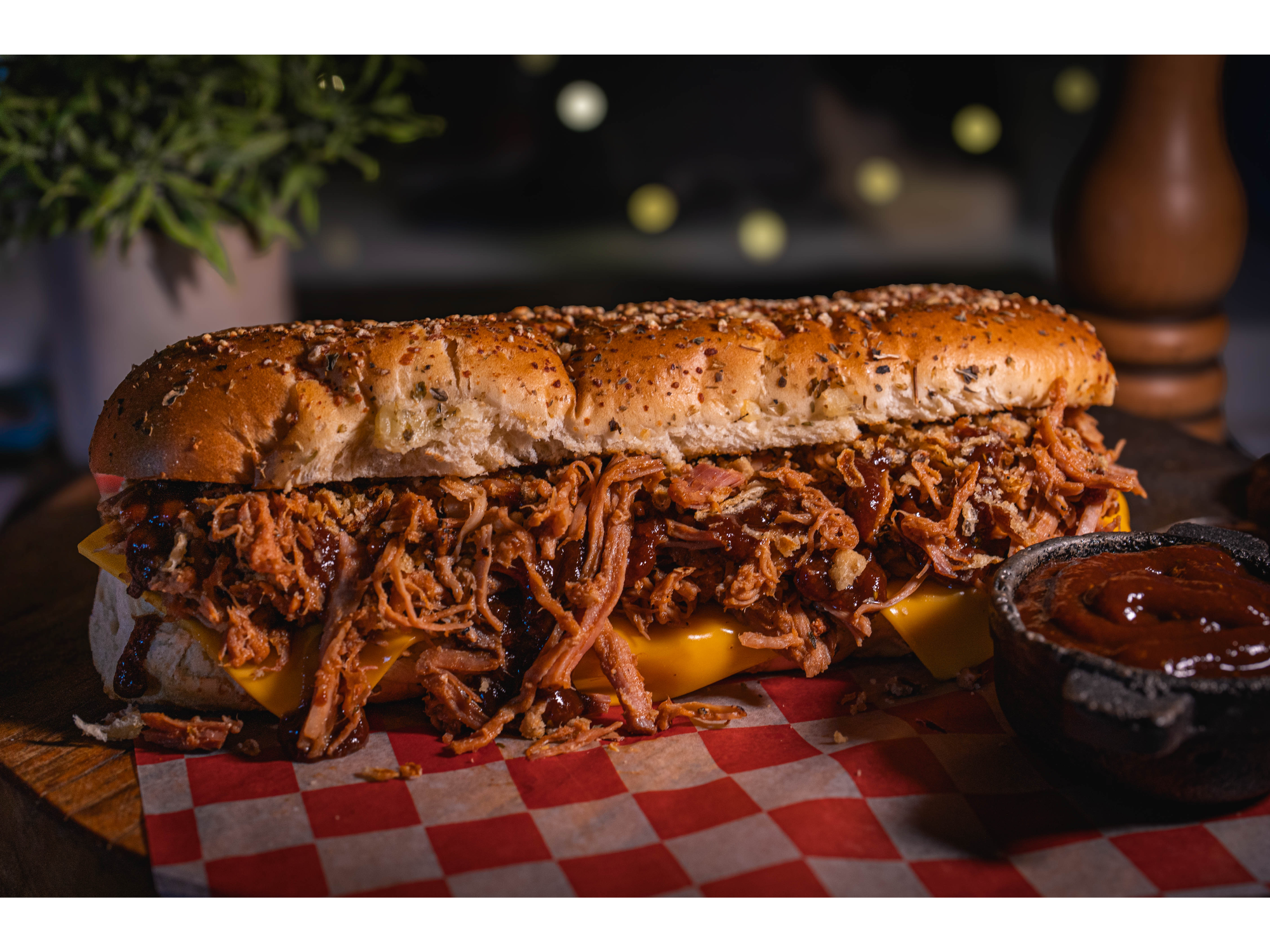 * Sándwich De Pulled Pork XL