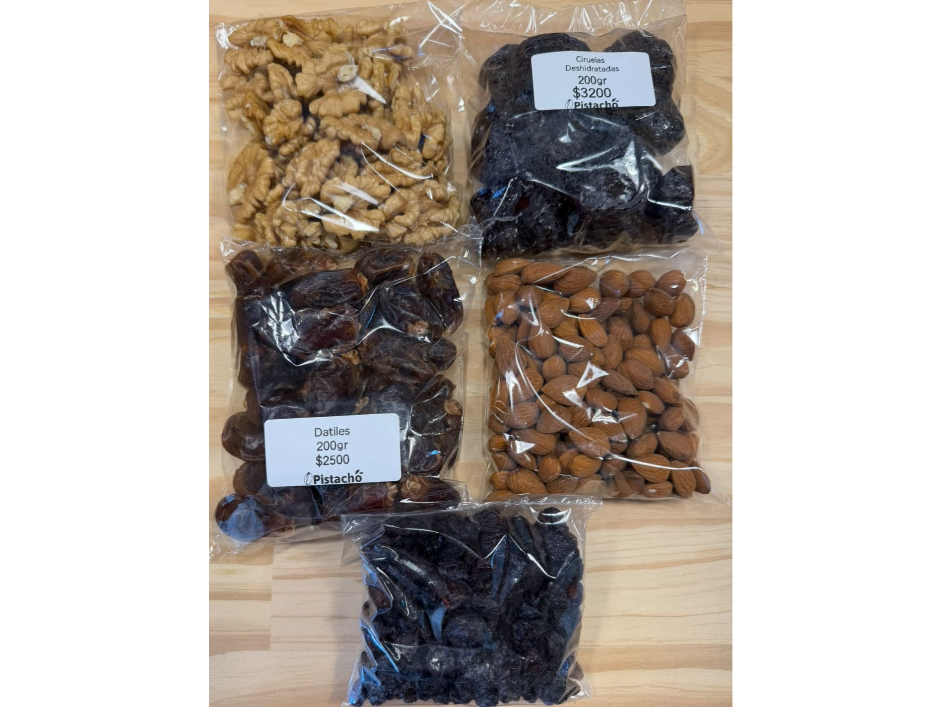 COMBO FRUTOS SECOS Y DESHIDRATADOS