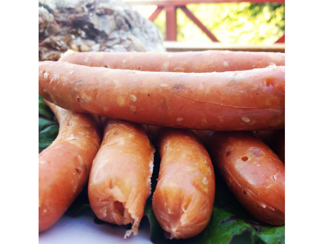 SALCHICHAS DE SEITÁN AHUMADAS