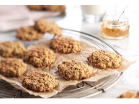 GALLETAS DE AVENA Y MIEL (con margarina) x 100gr